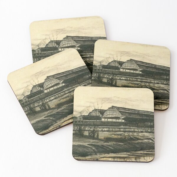 Item preview, Vincent Van Gogh - Station In The Hague designed and sold by st1art.