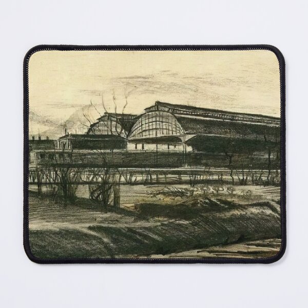 Item preview, Vincent Van Gogh - Station In The Hague designed and sold by st1art.
