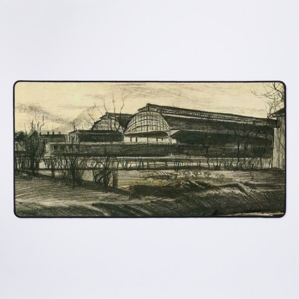 Item preview, Vincent Van Gogh - Station In The Hague designed and sold by st1art.