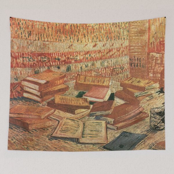 Item preview, Vincent Van Gogh - Still Life - French Novels And Rose designed and sold by st1art.
