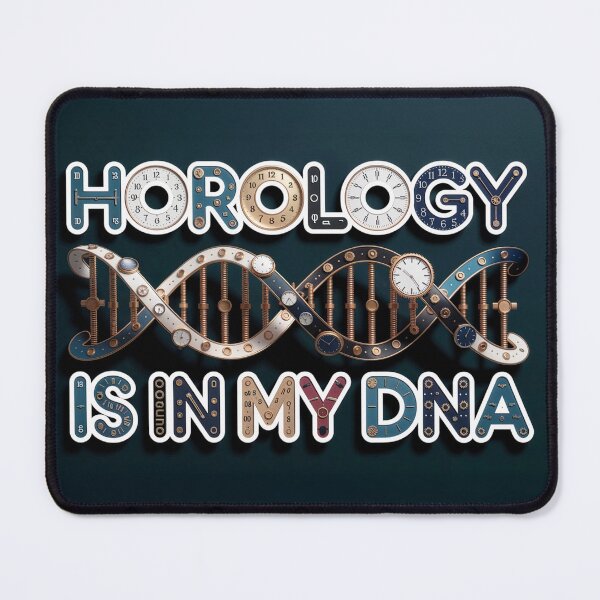 Item preview, Horology Is In My DNA – Vintage Watch Art designed and sold by WatchesAndMore.