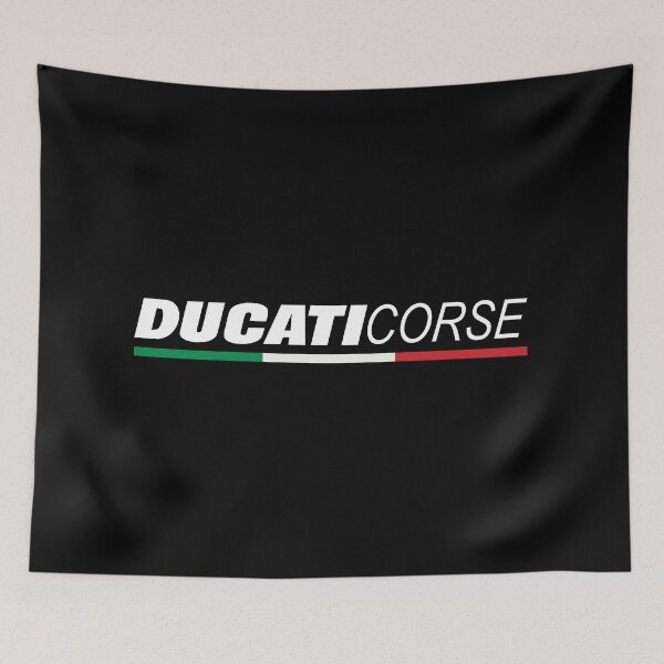 Item preview, Ducati Corse Racing Design – Italian Motorsport Typography designed and sold by Fan Art Station .