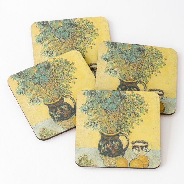 Item preview, Vincent Van Gogh - Still Life Majolica Jug With Wildflowers designed and sold by st1art.