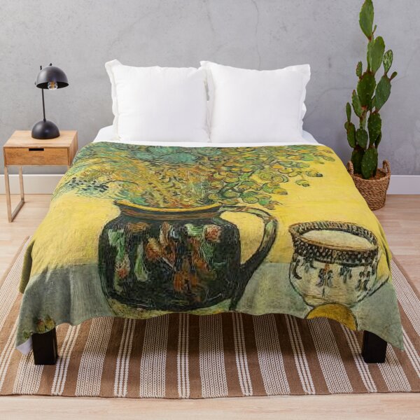 Item preview, Vincent Van Gogh - Still Life Majolica Jug With Wildflowers designed and sold by st1art.