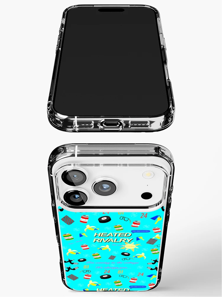 Thumbnail 3 of 5, iPhone Case, Heated Rivalry Repeatable Pattern designed and sold by obaldner.