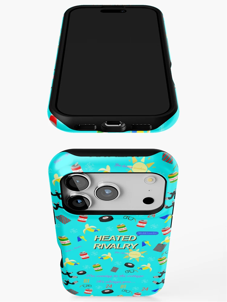 Thumbnail 3 of 4, iPhone Case, Heated Rivalry Repeatable Pattern designed and sold by obaldner.