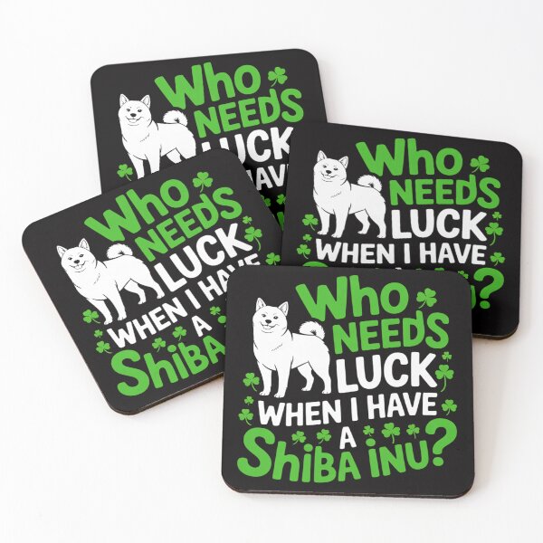 Item preview, I Have A Shiba Inu Dog Lucky Charm Shamrock St Patricks Day designed and sold by sonlylya.