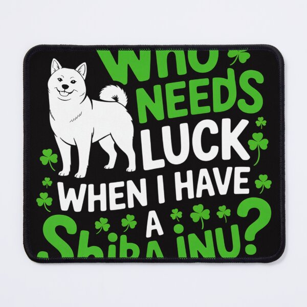 Item preview, I Have A Shiba Inu Dog Lucky Charm Shamrock St Patricks Day designed and sold by sonlylya.