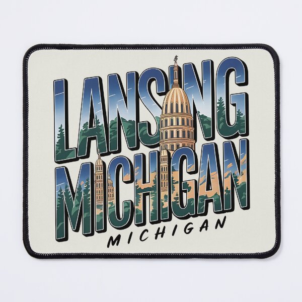 Item preview, Lansing, Michigan, Lansing Michigan designed and sold by MoMidoStore.