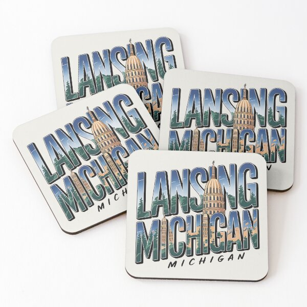 Item preview, Lansing, Michigan, Lansing Michigan designed and sold by MoMidoStore.