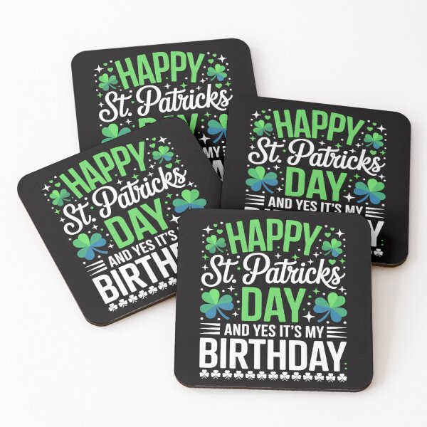 Item preview, Happy St Patricks Day Its My Birthday Born Irish Bday designed and sold by sonlylya.