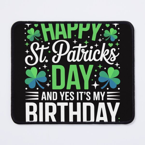 Item preview, Happy St Patricks Day Its My Birthday Born Irish Bday designed and sold by sonlylya.
