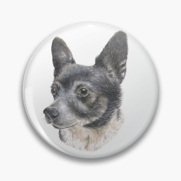 Item preview, Sweet dog designed and sold by Rhiannon Wolfe Art .