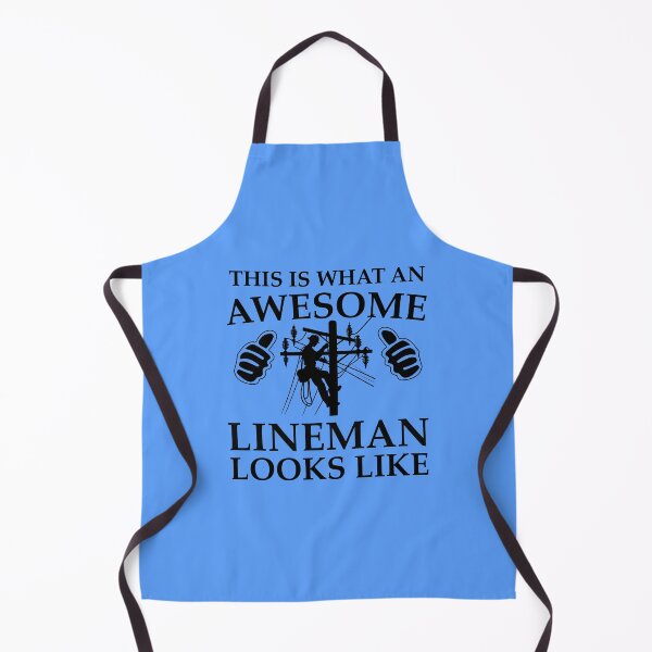 Item preview, This Is What An Awesome Lineman Looks Like. Power Line Worker. designed and sold by DesignHouse07.