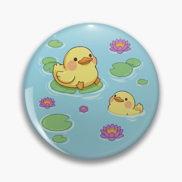 Item preview, Duckling Lily Pad Playtime designed and sold by Gkinoki.
