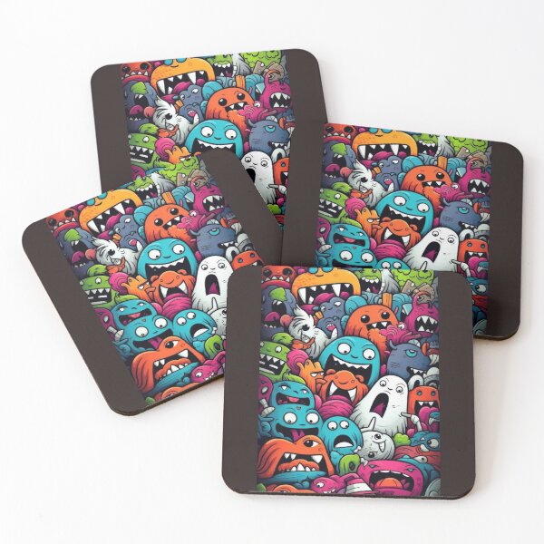 Item preview, Monster doodle  designed and sold by Hunana 5o6.