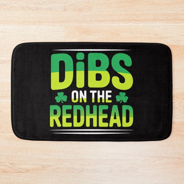 Item preview, Dibs on the Redhead Irish Mens St Patricks day designed and sold by sonlylya.