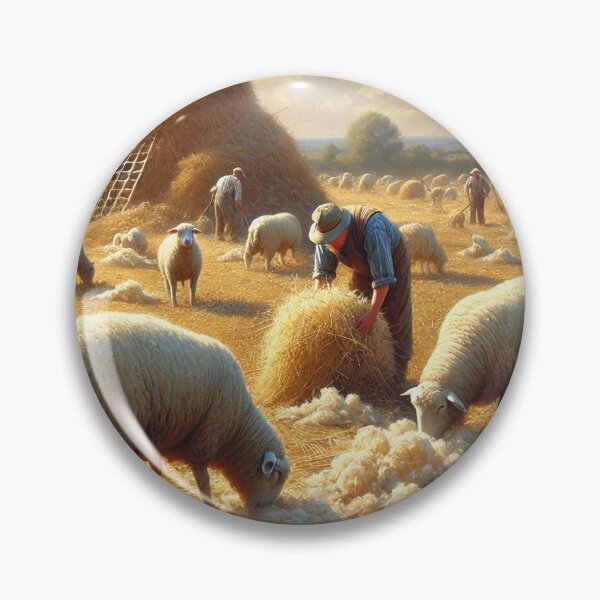 Item preview, Sheepism – Harvest of Wool and Wheat designed and sold by Thpoar.