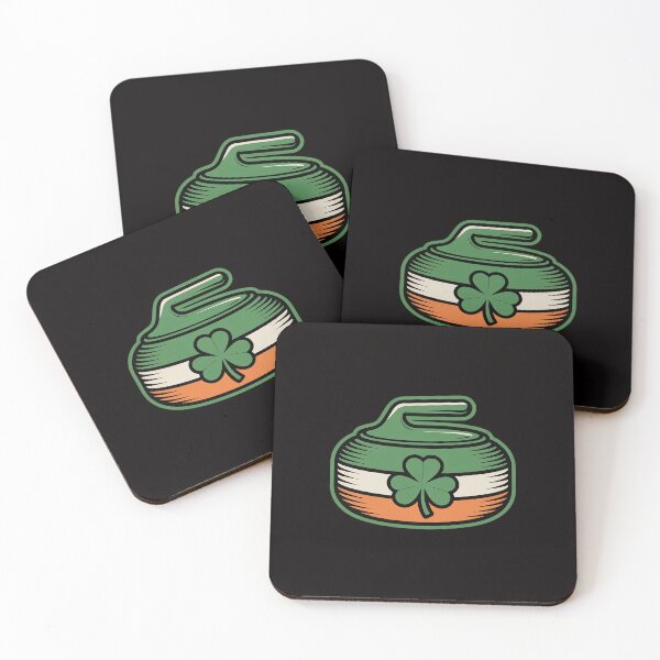 Item preview, Curling Gift St. Patrick's Day Shamrock Clover Irish designed and sold by ForestMmost.