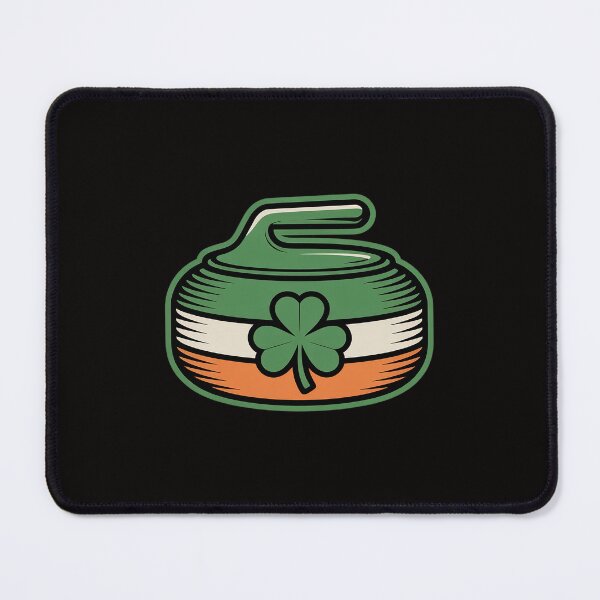 Item preview, Curling Gift St. Patrick's Day Shamrock Clover Irish designed and sold by ForestMmost.