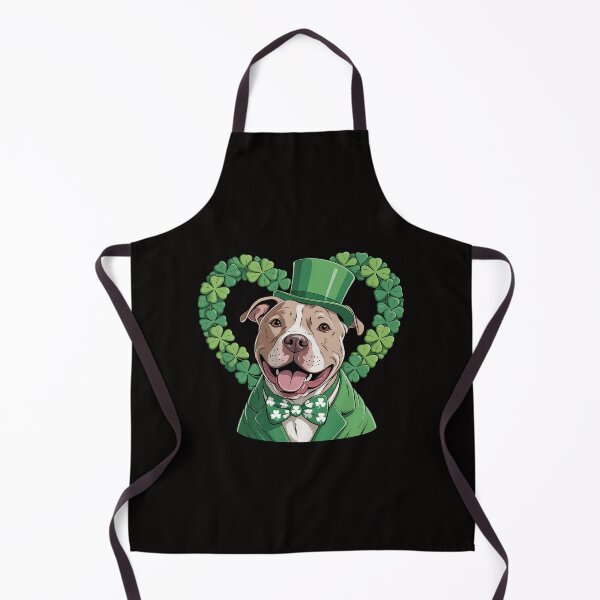 Item preview, Cute Pitbull Shamrock St. Patricks Day Pittie Dog Lover designed and sold by ForestMmost.