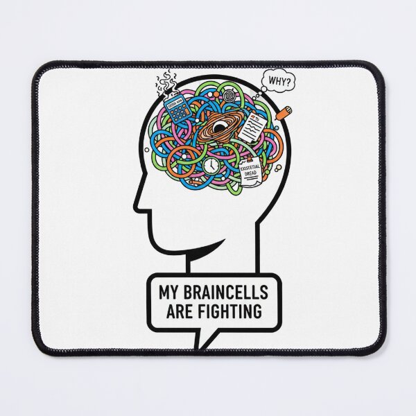 Item preview, My Braincells Are Fighting designed and sold by Maher ElQARAPI.