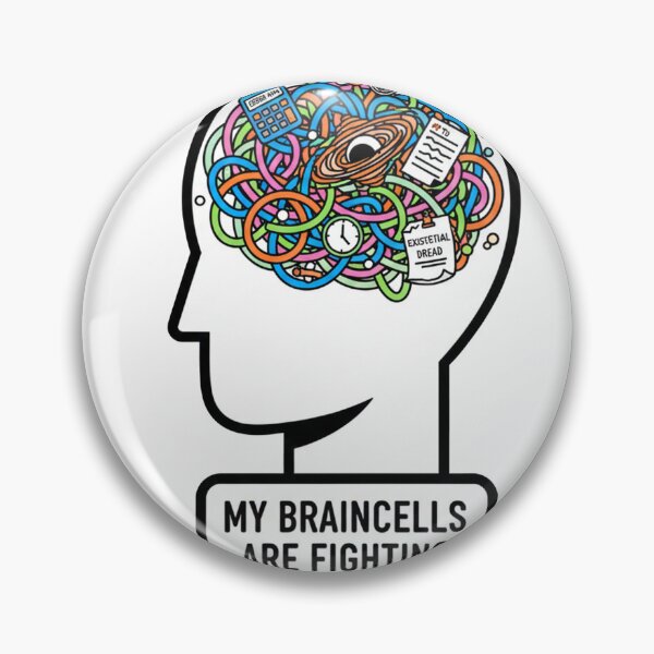 Item preview, My Braincells Are Fighting designed and sold by Maher ElQARAPI.