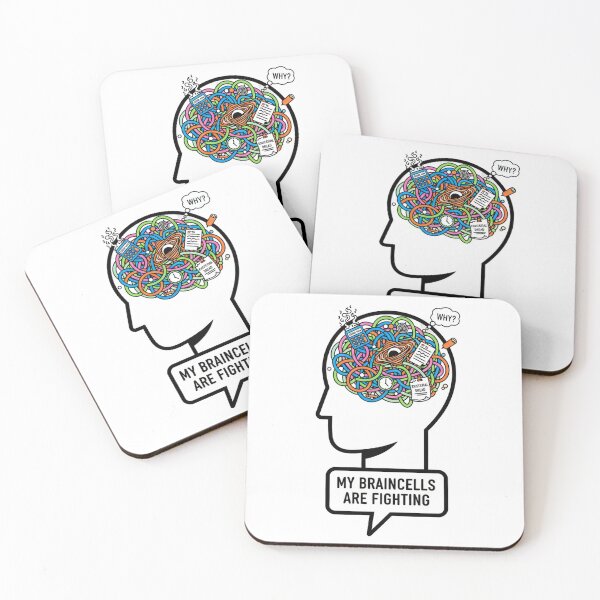 Item preview, My Braincells Are Fighting designed and sold by Maher ElQARAPI.
