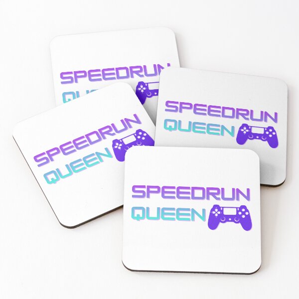 Item preview, Speedrun Queen Gradient Controller Logo — Modern Gamer Badge designed and sold by PHRASEandSTYLE.