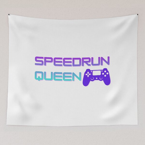 Item preview, Speedrun Queen Gradient Controller Logo — Modern Gamer Badge designed and sold by PHRASEandSTYLE.