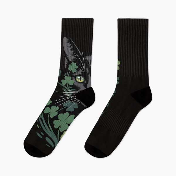 Item preview, Cat Leprechaun Irish Shamrock Cat St Patricks Day designed and sold by ForestMmost.