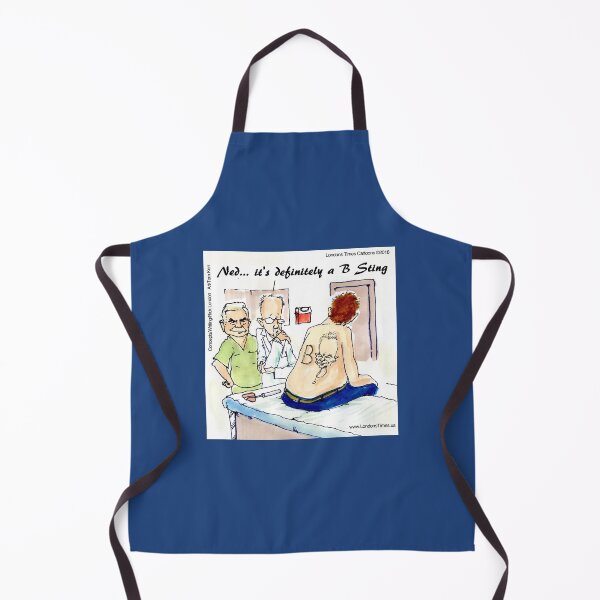 Item preview, B‑Sting Diagnosis: Surreal Medical Cartoon Humor designed and sold by Rick London Gifts.