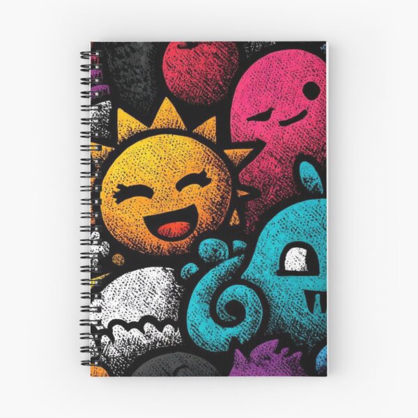 Item preview, Cute Little Monsters – Fun Doodle Pattern Design designed and sold by Hunana 5o6.