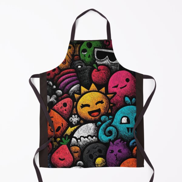 Item preview, Cute Little Monsters – Fun Doodle Pattern Design designed and sold by Hunana 5o6.