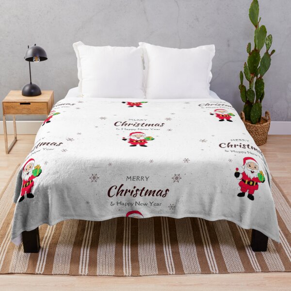 Item preview, Merry Christmas Happy New Year Cute Santa Claus designed and sold by InspiredCreatives.