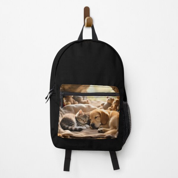 Item preview, A puppy and kitten having a sleep.  designed and sold by Nomad-Maynard.