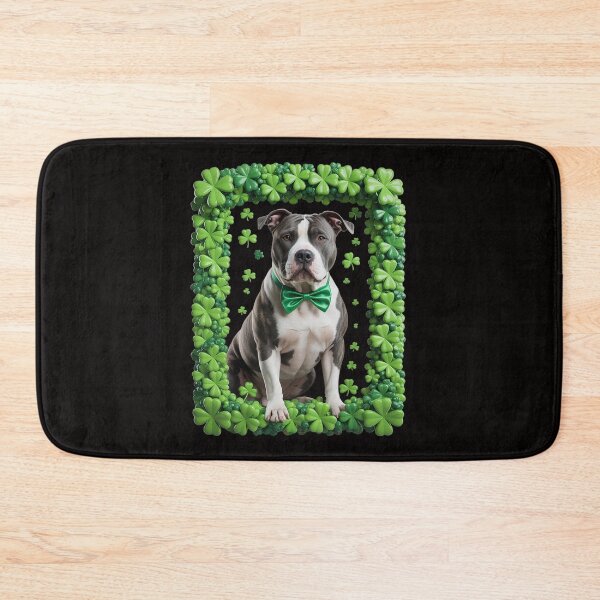 Item preview, Blue Nose Pitbull St Patricks Day Lover Irish Shamrock Dog designed and sold by ForestMmost.