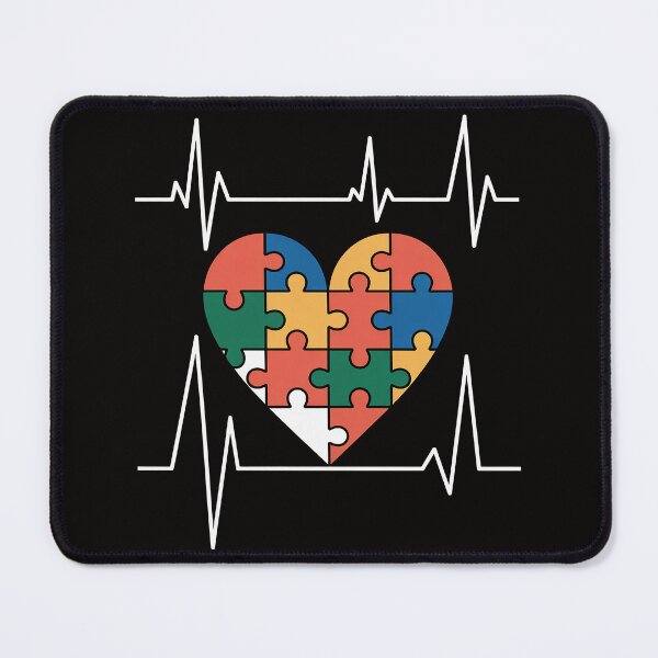 Item preview, Love Heart Puzzle Acceptance Men Women Kids Autism Awareness designed and sold by ForestMmost.