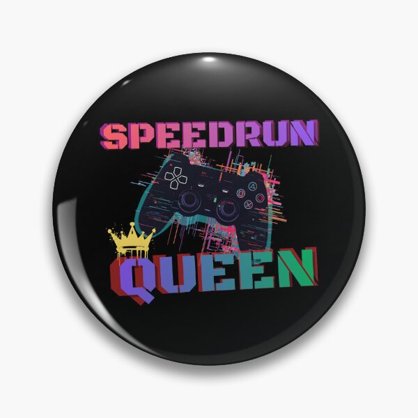 Item preview, Speedrun Queen Glitch Controller Artwork — Urban Gamer Graphic Tee designed and sold by PHRASEandSTYLE.