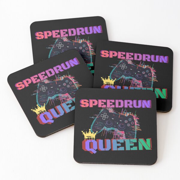 Item preview, Speedrun Queen Glitch Controller Artwork — Urban Gamer Graphic Tee designed and sold by PHRASEandSTYLE.