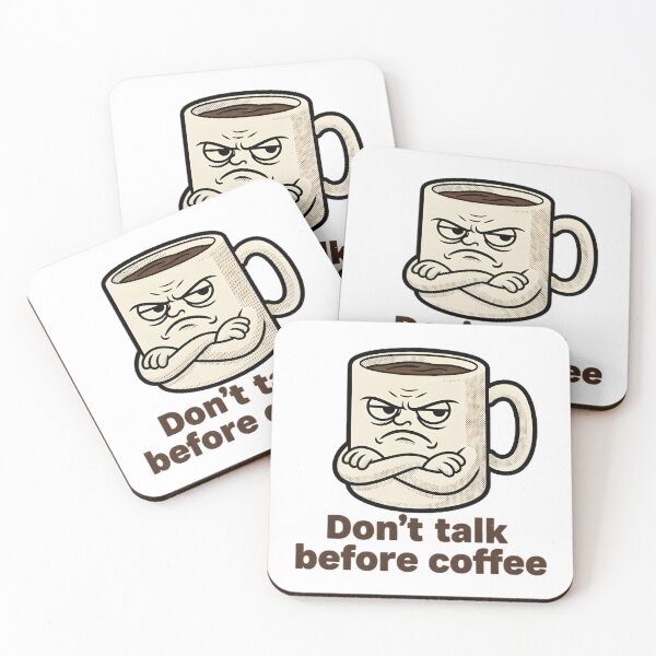 Item preview, Don't Talk Before Coffee designed and sold by SuperTrim Brand.