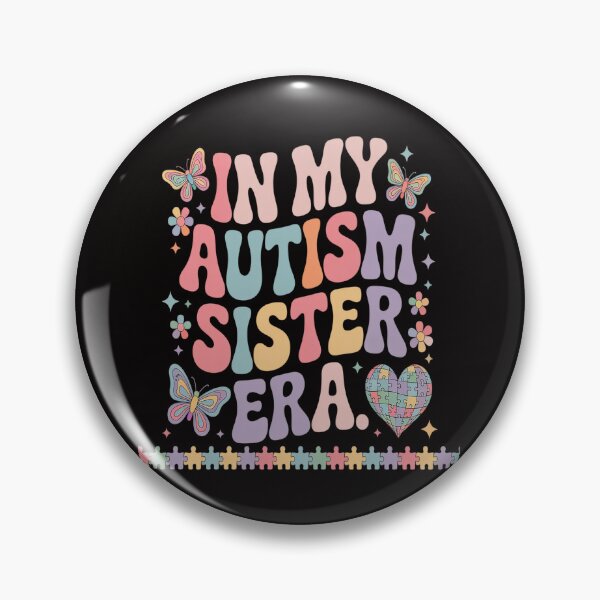 Item preview, In My Autism Sister Era Disco Family Autism Awareness  designed and sold by ForestMmost.