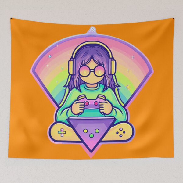 Item preview, HOLOGRAPH GAMER GIRL Reboot  designed and sold by Zen Candy 3000 Travis Nicholas Zariwny.