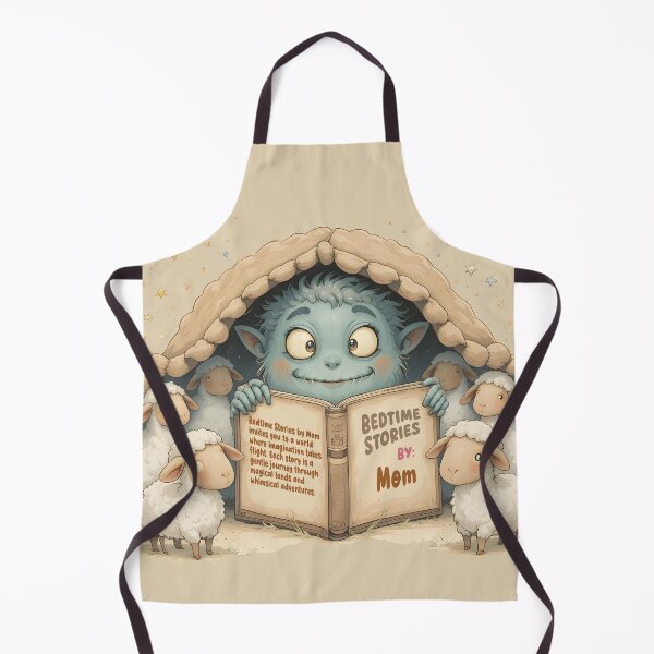 Item preview, Cute Monster Sheep Bedtime Stories by Mom designed and sold by Amplify-n-Co.