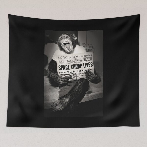Item preview, Ham, the space chimp, lives! designed and sold by DudePal.