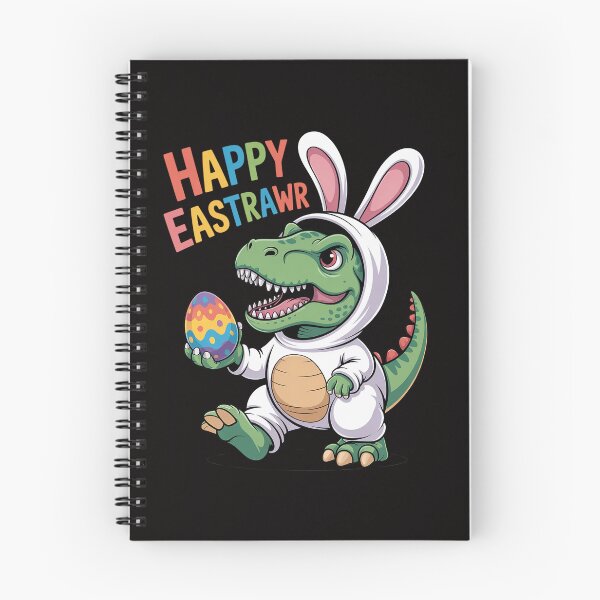 Item preview, Happy Eastrawr T Rex Dinosaur Easter Bunny Egg Kids  designed and sold by portcrysral.