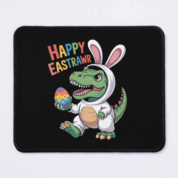 Item preview, Happy Eastrawr T Rex Dinosaur Easter Bunny Egg Kids  designed and sold by portcrysral.
