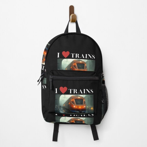 Item preview, I Love Trains designed and sold by Planet Agora.