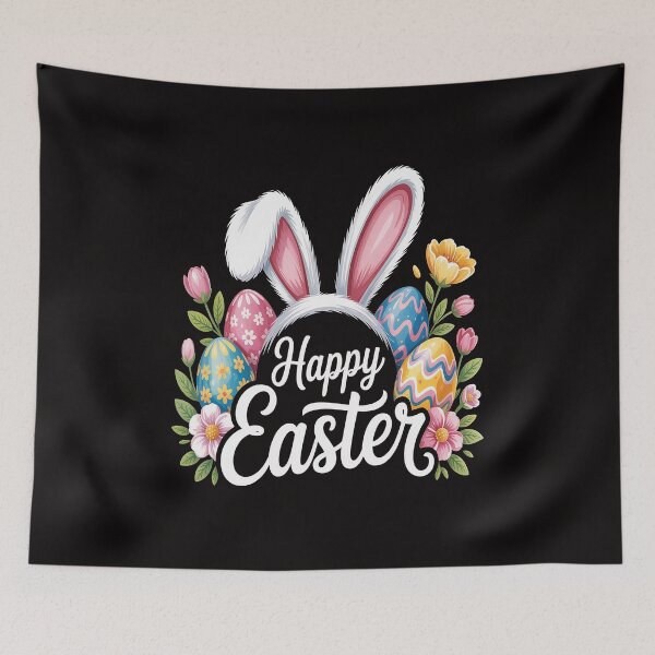 Item preview, Happy Easter Sayings Egg Bunny designed and sold by portcrysral.