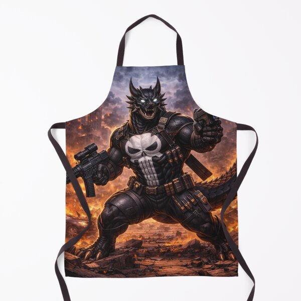 Item preview, Warpath Enforcer Dragon – Superhero Dragon Heroes Art designed and sold by EpicDragons-.